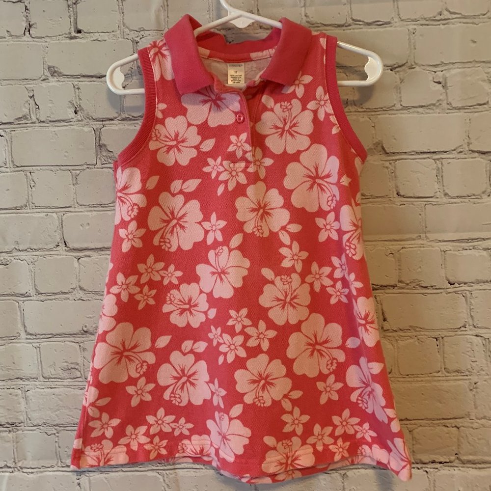 Lands' End Girls Sleevelss Dress Size 2T